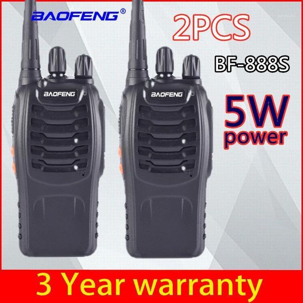 

walkie talkie baofeng 2pcs 5w bf-888s radio station uhf 400-470mhz 16ch 888s cb talki walki bf portable transceiver1