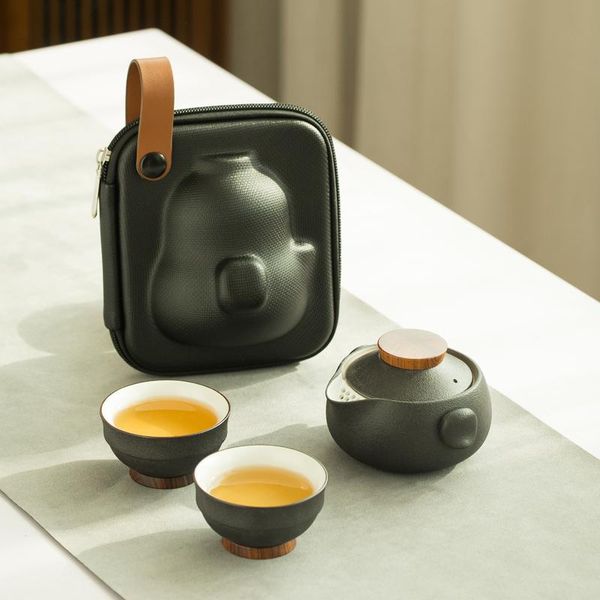 

luwu керамические чайники с 2 стаканами симпатичные свинья портативный путешествия чайный сервиз drinkware luwu керамическая bbypdq hotstore