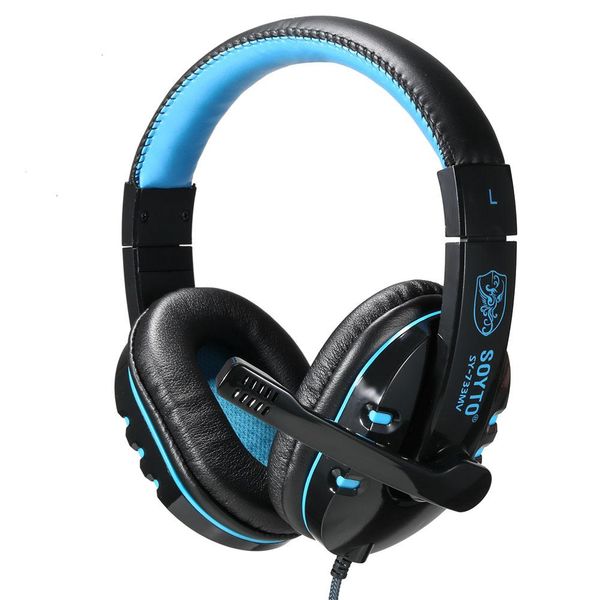

3.5mm earphone gaming headset with microphone mic gamer pc game stereo gaming headphone with microphone for computer