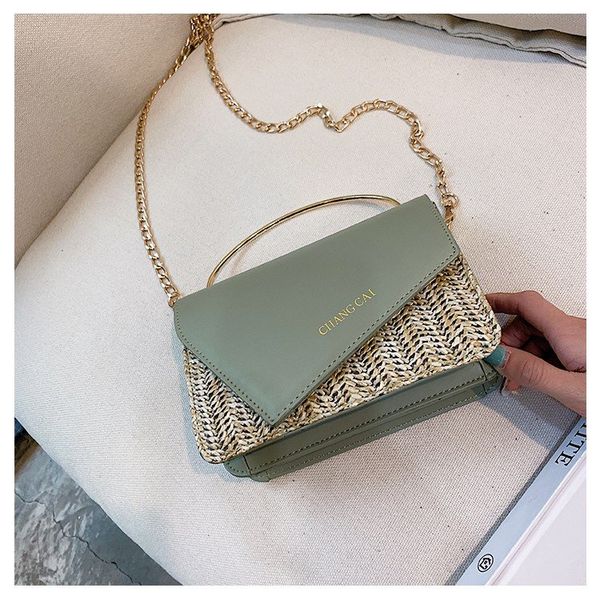 

2020 fashion new women's designer handbag pu leather ladies bag contrast lady tote shoulder messenger bag crossbody