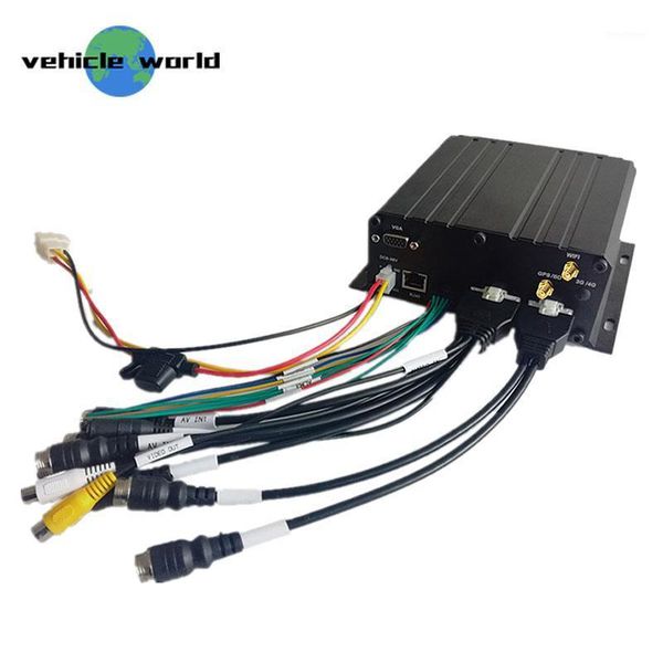 

kits hdd mdvr sd 6ch wifi g-sensor gps hd mobile dvr1, Black;white