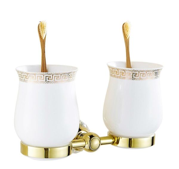 

solid brass gold polished bathroom hardware soap dish bathroom accessories set wall mounted crystal bathroom products bbyski lipper
