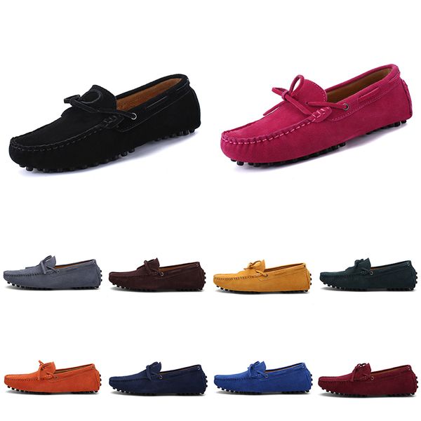 

non-brand men running shoes triple black royal blue purple yellow orange dark green navy camel mens fashion trainer sneakers outdoor jogging