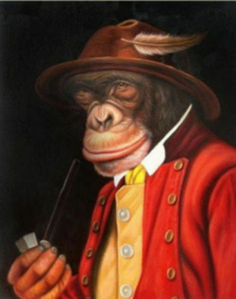 

animals monkeys-3 home decor handcrafts /hd print oil painting on canvas wall art canvas pictures 201015