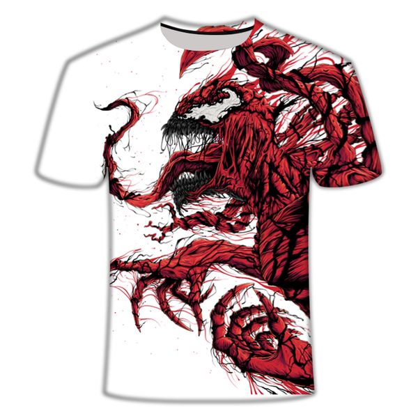

venom compression outdoor running slim marvel 3d print shirts humor kawaii hippie men clothing