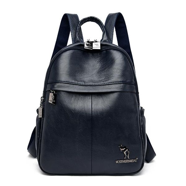 

женщины кожи рюкзаки женского vintage bagpack мешок dos ladies ранцы для девочек повседневной путешествия рюкзак рюкзак mochilas sqcnkh