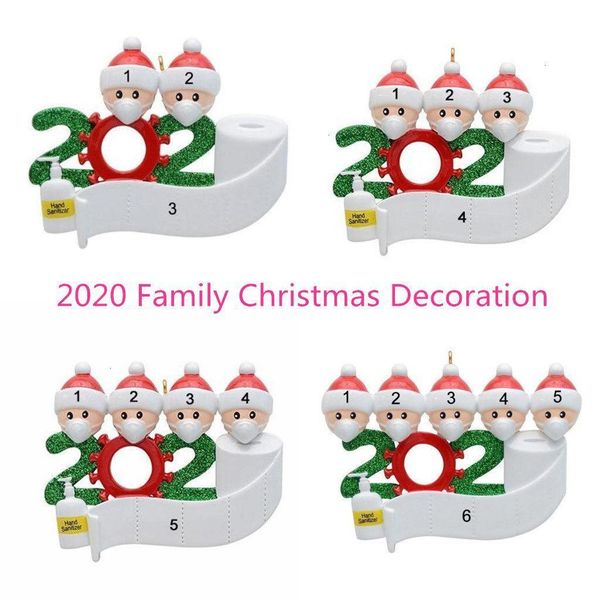 

factory29jvchristmas gift party 2020 factoryxahedecoration quarantine dhl birthdays product personalized family of 4 ornament pande