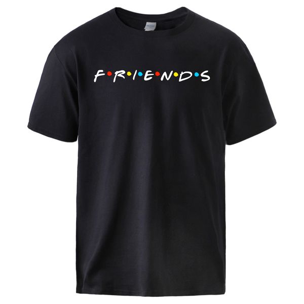 

friends printed for summer short sleeve male casual crewneck swear pullover loose fitness tee hooded sweatshirt hoodie men t shirt