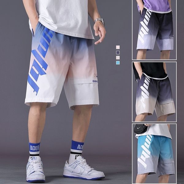 

2020 national tide gradually changing summer new overalls overalls overallstrousers overallscapris versatile fashion casual beach tie printe, Blue