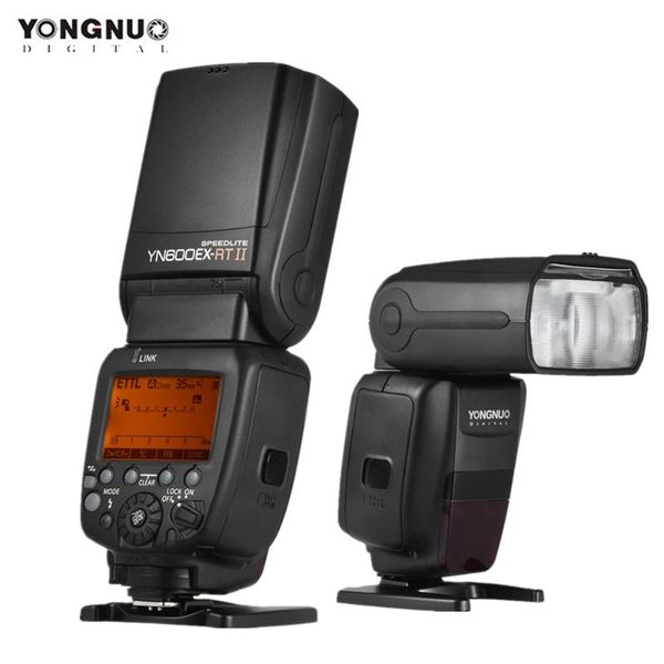 

yongnuo yn600ex-rt ii вспышка speedlite 2.4g беспроводной hss 1 / 8000s masterl speedlight для цифровых зеркальных whit yn-e3-rt ii trigger