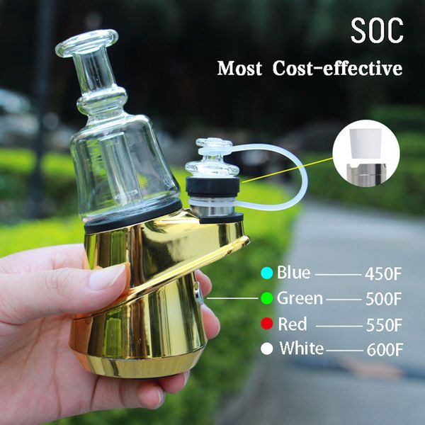 

soc glass smoke paste dry firing gun high grade water bottle electronic hookah set