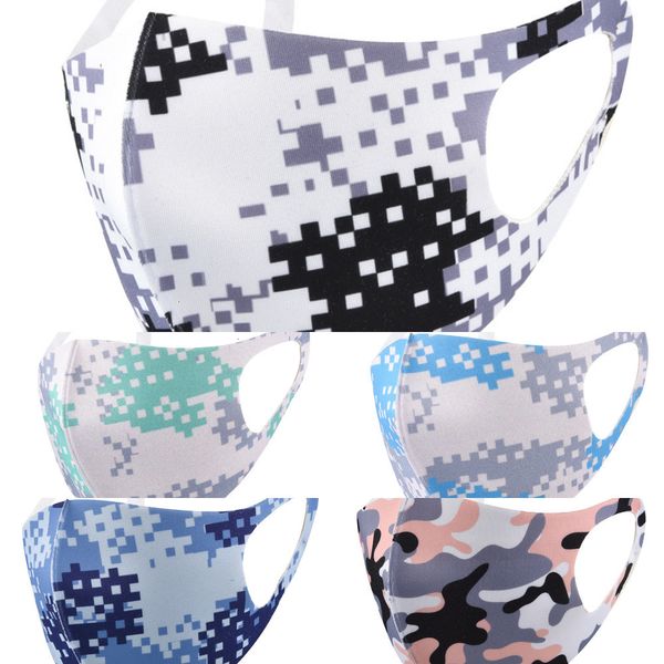 

masks cotton mask fashion face face designer children print cartoon camouflage ice silk s 963k