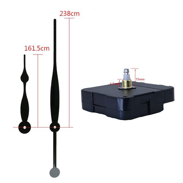 

1 установить часы настенные кварцевые часы движение high torque большие часы diy ремонт запчасти часы минуты рук wall аксессуары hot sale wm