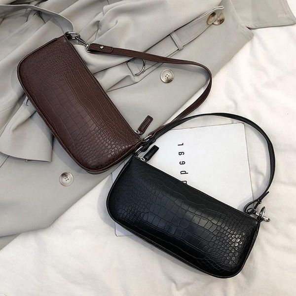 

waist bags crocodile pattern pouch1