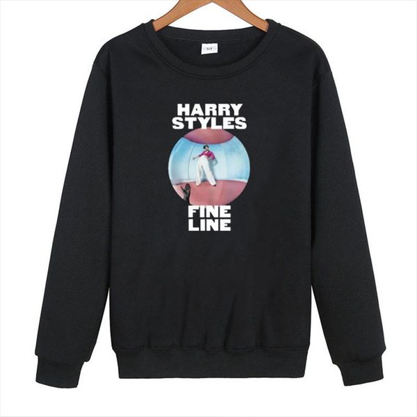 

harry styles sweatshirt kawaii casual womens hoodies pullover japanese clothes women gothic streetwear hoodie drop shipping, Black