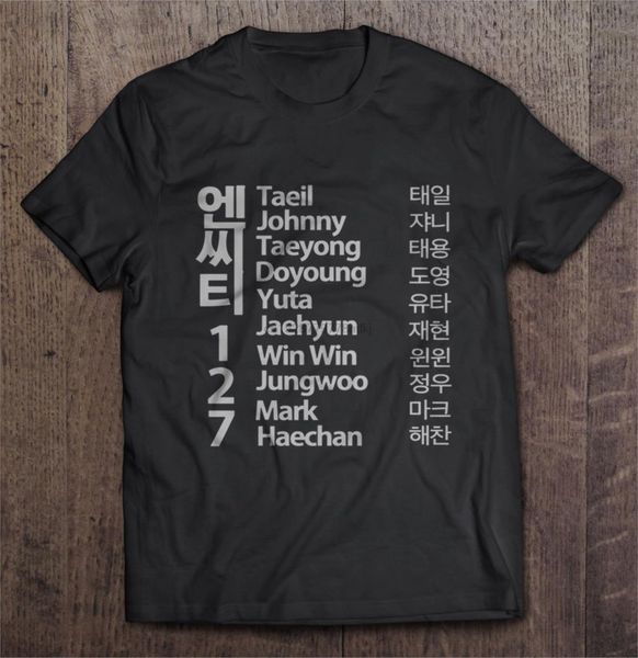 

nct 127 member names tshirts sport hooded sweatshirt hoodie