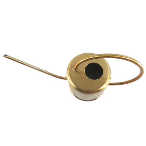 

watering equipments handle stainless steel outdoor gardening portable kettle practical can 1300ml mini water bottle sprinkler garden