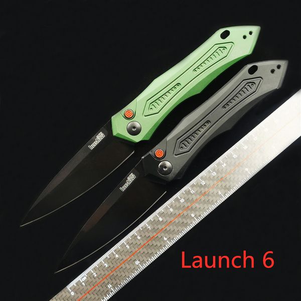 

kershaw 7800 launch 6 auto folding knife 3.75" cpm-154 black dlc blade, aluminum handles 535 940 c81 c10 c85 3350 3300 utx 85 knife