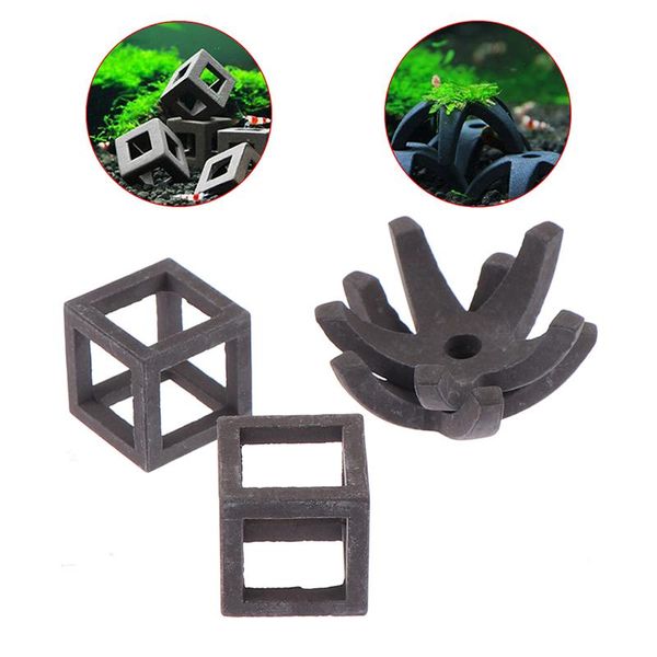 

decorations aquarium ceramic house for small fish shrimp spawn shelter breed, cover to protect