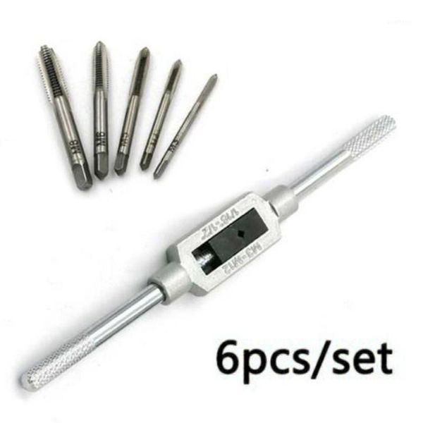 

tap and die set screw thread metric plugs hand adjustable wrench tools new1