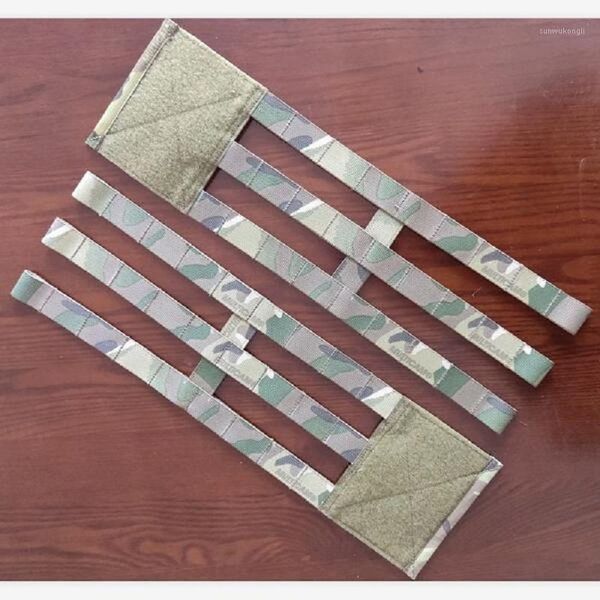 

3-band skeletal cummerbund with molle magic sticker for jpc avs tactical vest1, Black;blue