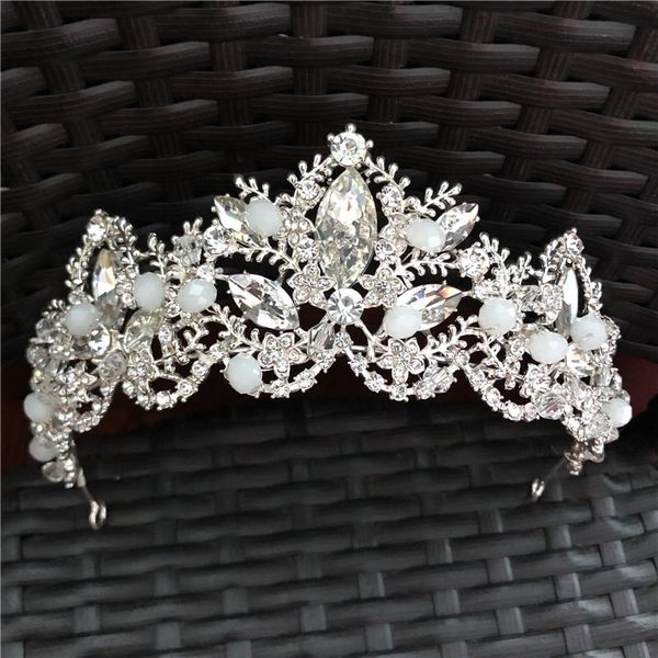 

woodqiqi new wedding jewelry bridal tiara hair accessories hair jewelry tiaras and crowns accessories crown wedding sh, Golden;silver