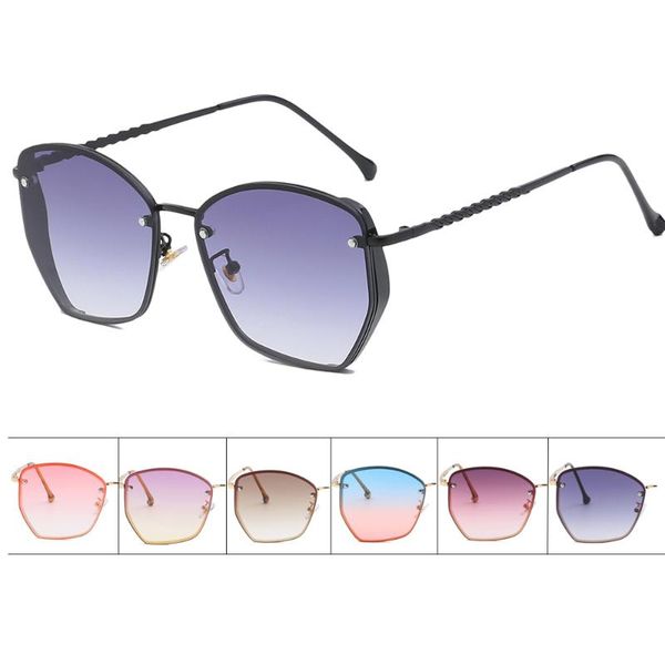

sunglasses multiple colors women square gradient lens driving ocean sun glasses female fashion eyewear uv400, White;black