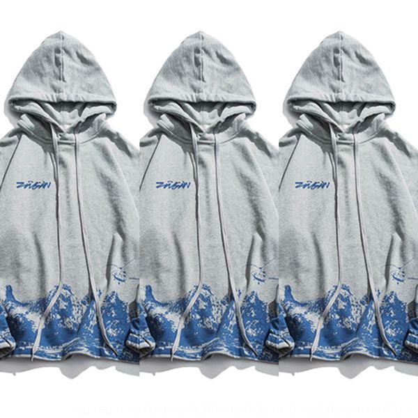 

dajan pullover | fashion creative snow mountain printing hoodie pullover sweater men's casual hoodie lovers szrf6, Black