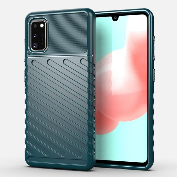 

for galaxy a41 thunderbolt shockproof tpu soft case