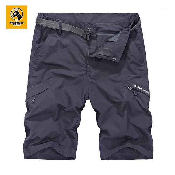 

field base men shorts casual quick dry shorts men cargo masculina de alta calidad 66151, White;black