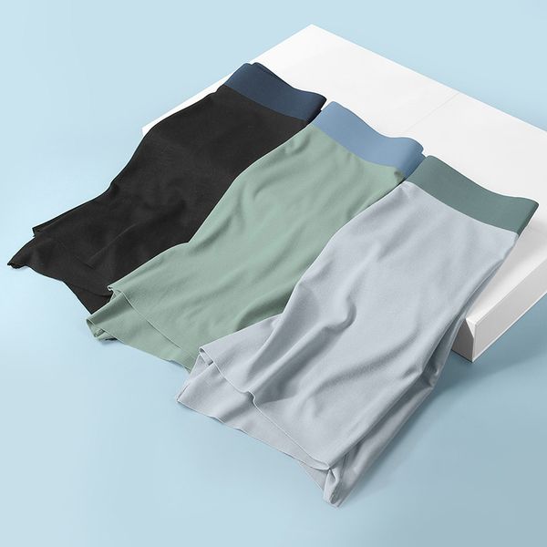 

underpants 80 lanjing modal boyshort graphene antibacterial, Black;white