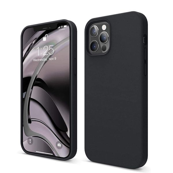 

for iphone silicone case liquid original style cover for 12 mini pro max 11 with retail packaging soft touch hard shell