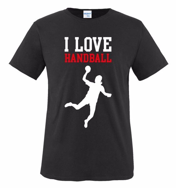 

men's fashion o-t-shirt shirt short sleeve i love handball - herren t-shirt casual tee shirt sport hooded sweatshirt hoodie