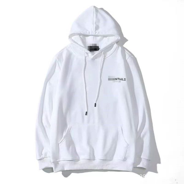 

high street tide brand floral sweatshirt men's essentials hoodie, Black