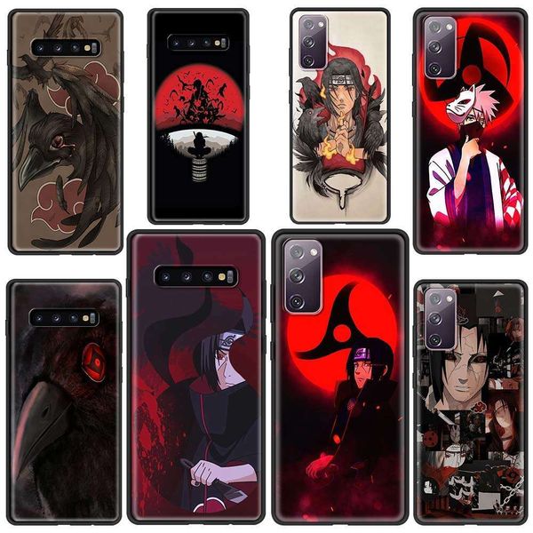 

1dwsamsung galaxy fe s10 s9 s8 10 lite s10e s20 ultra plus 5 5g black burnt akatsuki animated naruto