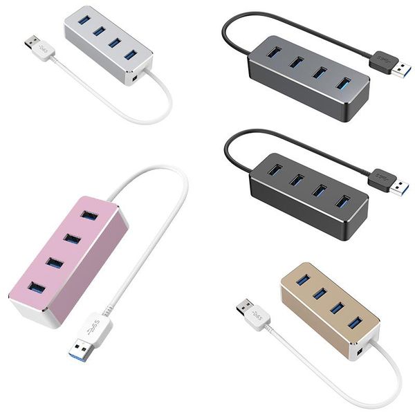 

4-портовый usb-концентратор splitter высокая скорость передачи gns-s01 новый четыре из алюминиевого сплава 3,0 usb-концентратор