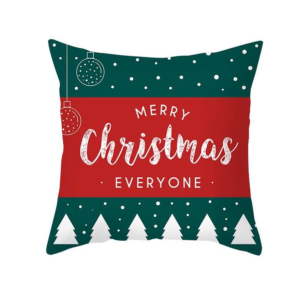 

luanqi 17 «» наволочки рождество 2020 noel подушка обложка санта-клаус рождественских украшений для дома xmas gift natal 2021 bbystd