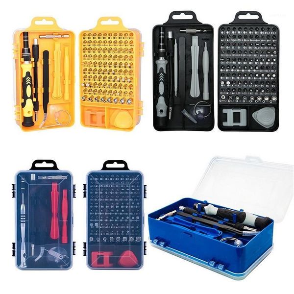 

115 in 1 precision screwdriver set screw driver bit magnetic torx bits screwdrivers handle phone repair hand tools kit1