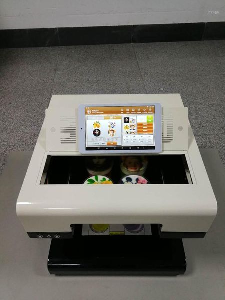 

nataly automatic coffee printer coffee printer machine on latte foam1