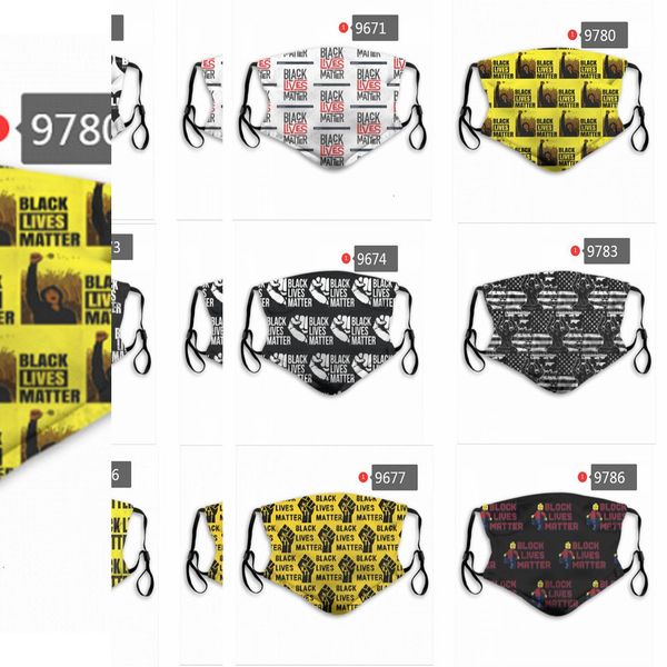 

2020 hipping women new and designer cotton men masks american balck lives matter pm2.5 mas y6fh efjc