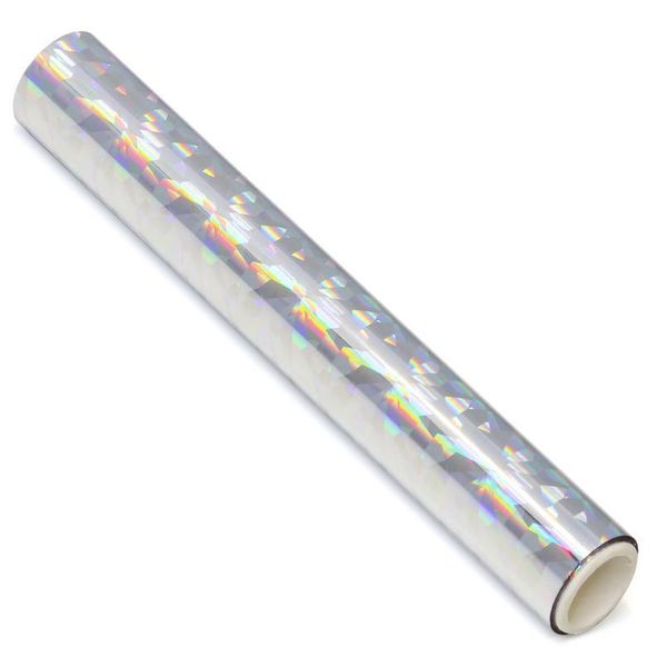 

heat activated foil glimmer foil transfer sheets paper stamping foil multicolor 1 roll holographic heat jllsrf