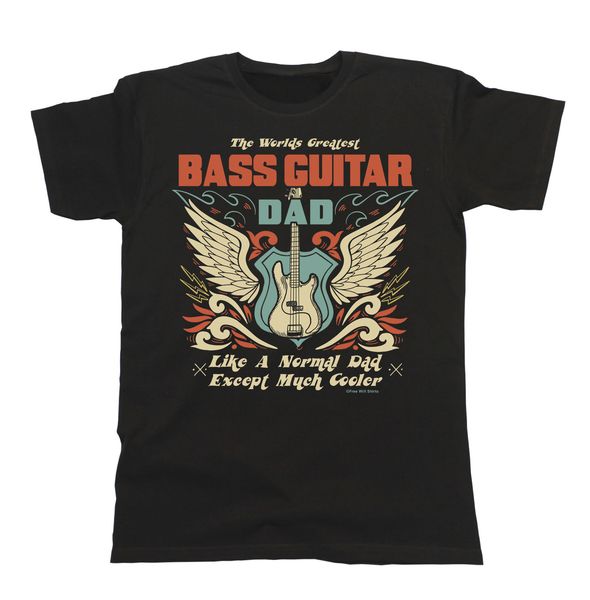 

fashion summer style mens t-shirt worlds greatest bass guitar dad music birthday fathers day tee shirt sport hooded sweatshirt hoodie