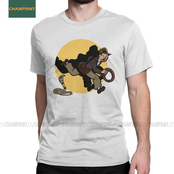 

мужчины почему это должно быть змеи приключения тинтина tees рукав herge comic снежный пикши собака толстовка с капюшоном толстовка мужчины
