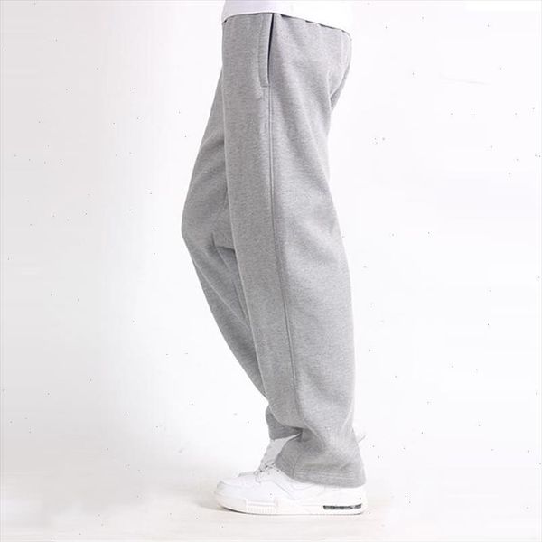 

men plus size 7xl pants solid baggy loose elastic pants pencil sweatpants casual pants mens trousers joggers large big 5xl, Black