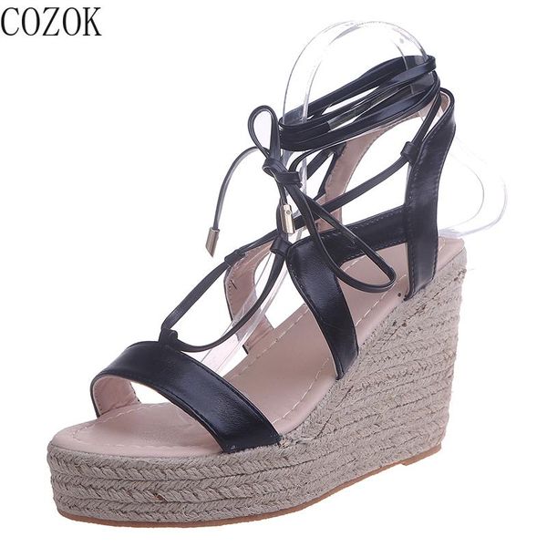 

ladies sandals vamp personalized strap design ankle strap fashion women sandals casual classic women, Black