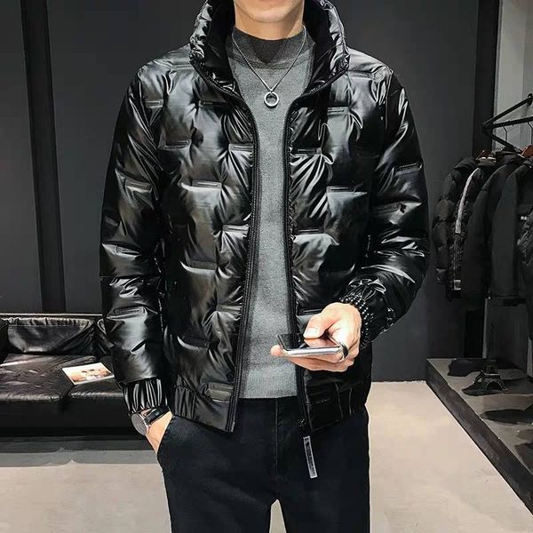 

new bright face down jacket for men in winter, Black