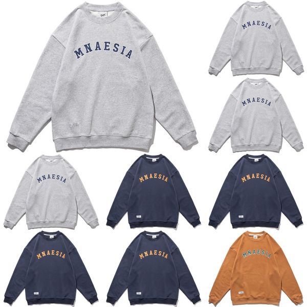 

cnqva модные tang 2020 новый осенний свитер pullovercoat pulloverround шеи вскользь пуловеры письмо модной мужской печати студент твердый се, Black