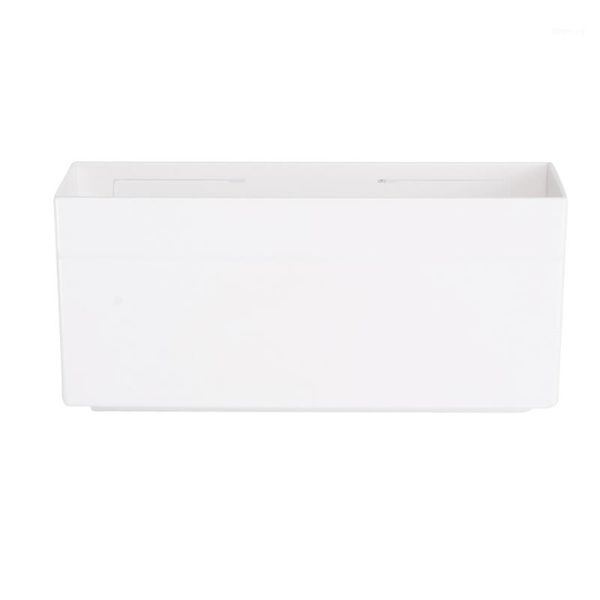 

1pc magnetic roll paper box simple multi-function wrap stand sundies storage shelf for store home shop1