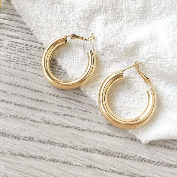 

dangle & chandelier fashion jewelry personality exaggerated metal golden drop earrings women hoop selling, Silver