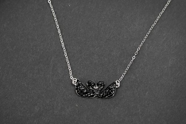

2020 explosion swan pendant, elegant clavicle chain, high-end atmosphere, high-end atmosphere home delivery, Silver